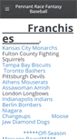 Mobile Screenshot of baseballleague.weebly.com