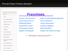 Tablet Screenshot of baseballleague.weebly.com