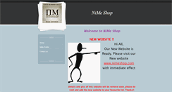 Desktop Screenshot of nimeshop.weebly.com