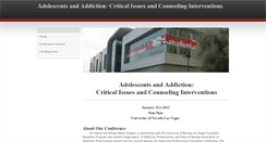 Desktop Screenshot of nevadacsiconference.weebly.com