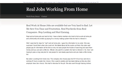 Desktop Screenshot of jobsfromhomelist.weebly.com