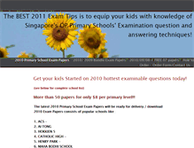 Tablet Screenshot of exam-papers.weebly.com
