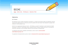 Tablet Screenshot of dcchc08.weebly.com