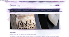 Desktop Screenshot of beeartsy.weebly.com