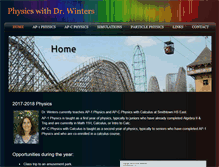 Tablet Screenshot of drwinters.weebly.com