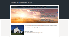 Desktop Screenshot of eastpitcairnwesleyanchurch.weebly.com