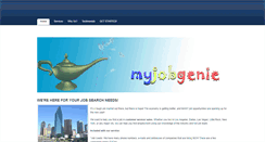 Desktop Screenshot of myjobgenie.weebly.com