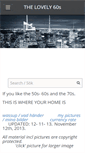 Mobile Screenshot of lovely60s.weebly.com