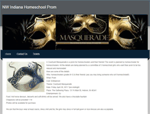 Tablet Screenshot of hsprom.weebly.com