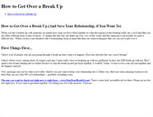 Tablet Screenshot of howtogetoverabreakup.weebly.com