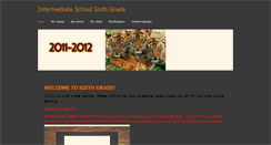 Desktop Screenshot of cfis6thgrade.weebly.com