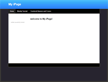Tablet Screenshot of myipage.weebly.com