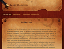 Tablet Screenshot of lesliethompson.weebly.com