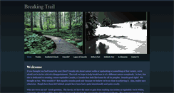 Desktop Screenshot of breakingtrail.weebly.com