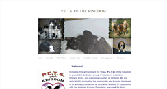 Desktop Screenshot of petsofthekingdom.weebly.com