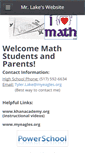 Mobile Screenshot of cchslake.weebly.com