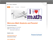 Tablet Screenshot of cchslake.weebly.com