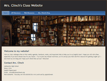 Tablet Screenshot of clinchlitclass.weebly.com