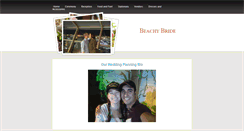 Desktop Screenshot of beachybride.weebly.com
