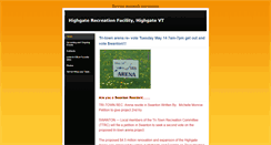 Desktop Screenshot of highgaterec.weebly.com