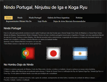 Tablet Screenshot of nindoportugal.weebly.com