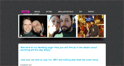 Desktop Screenshot of jessicaandjayswedding.weebly.com