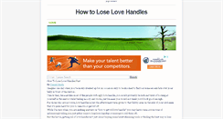 Desktop Screenshot of howtoloselovehandles.weebly.com