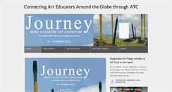 Desktop Screenshot of journey-exhibition.weebly.com