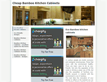 Tablet Screenshot of cheapbambookitchencabinets.weebly.com