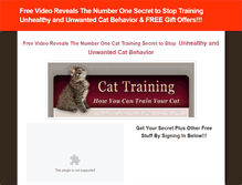 Tablet Screenshot of cattraining.weebly.com