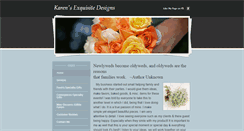Desktop Screenshot of karensexquisitedesigns.weebly.com