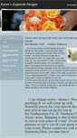 Mobile Screenshot of karensexquisitedesigns.weebly.com