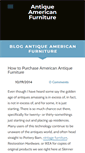 Mobile Screenshot of antiqueamericanfurniture.weebly.com