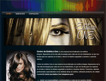 Tablet Screenshot of esteticaone.weebly.com