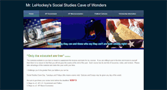 Desktop Screenshot of mrlehockey.weebly.com