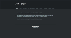 Desktop Screenshot of ftx-show.weebly.com