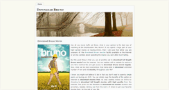 Desktop Screenshot of download-bruno-free.weebly.com