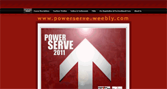 Desktop Screenshot of powerserve.weebly.com