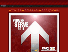 Tablet Screenshot of powerserve.weebly.com