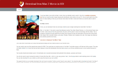 Desktop Screenshot of downloadironman2movieinhd.weebly.com