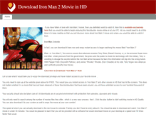 Tablet Screenshot of downloadironman2movieinhd.weebly.com