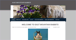 Desktop Screenshot of eastmountainrabbits.weebly.com