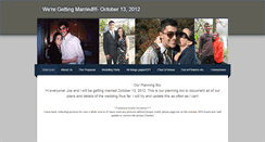 Desktop Screenshot of joeyandmariaoctober2012.weebly.com