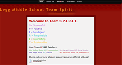 Desktop Screenshot of lmsteamspirit.weebly.com