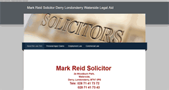 Desktop Screenshot of markreidsolicitor.weebly.com