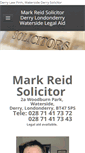 Mobile Screenshot of markreidsolicitor.weebly.com