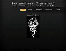 Tablet Screenshot of dreamscape-artworks.weebly.com
