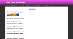 Desktop Screenshot of alice-mccarthy.weebly.com