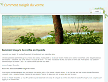 Tablet Screenshot of comment-maigrir-du-ventre.weebly.com