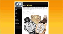 Desktop Screenshot of luxwatch.weebly.com